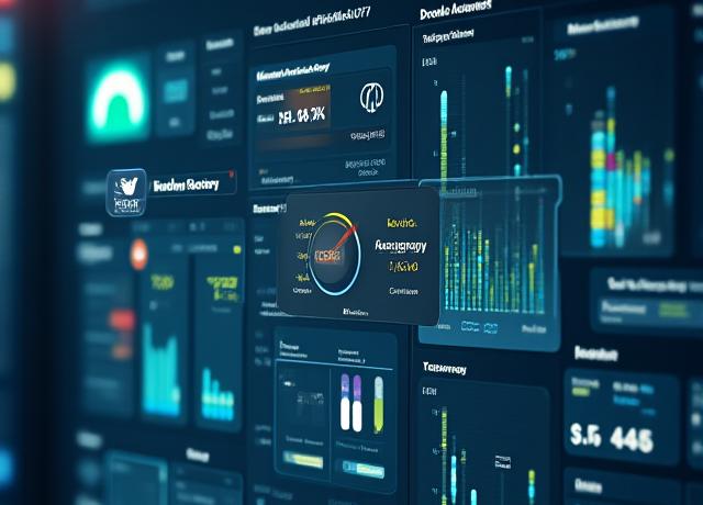 Predictive analytics risk management platform displaying credit scoring models